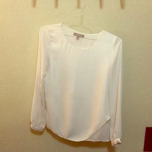 All-white Banana Republic Top